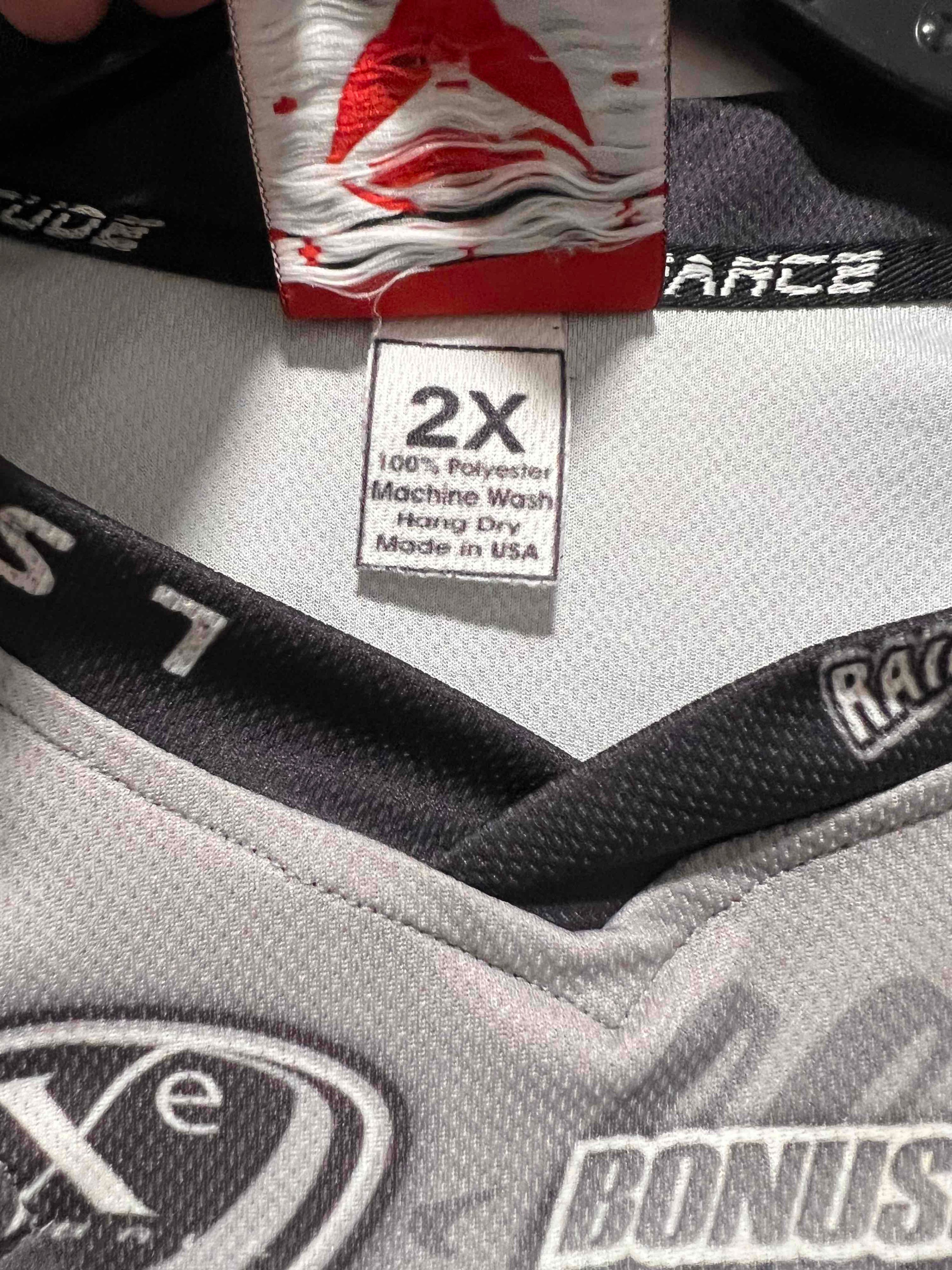 OG JACKSONVILLE RAIDERS JERSEY XXL RHODES 7 | Paintball Vault