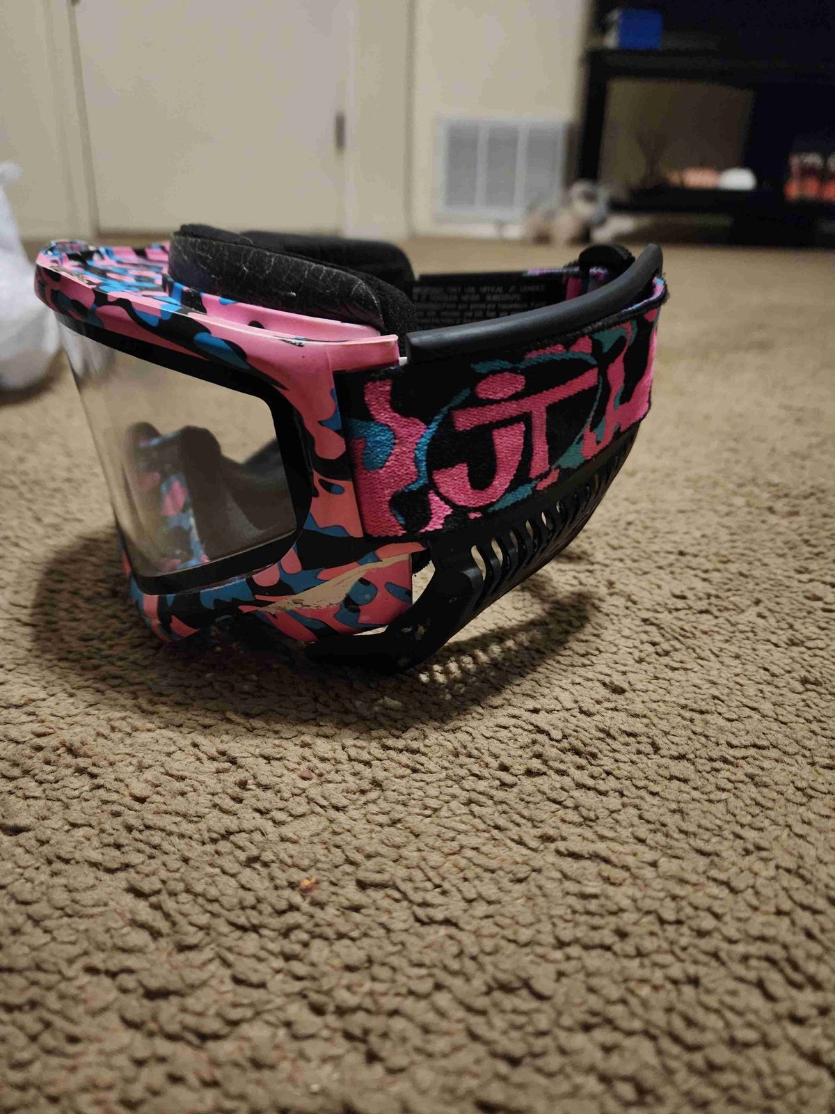 Jt pink tropic frames with strap