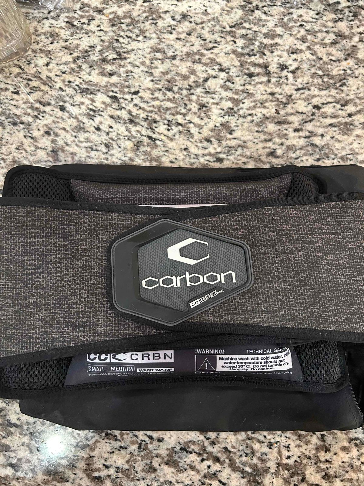 CARBON CC HARNESS (SMALL-MEDIUM, 4+7 STRAPESS, USED ONCE)