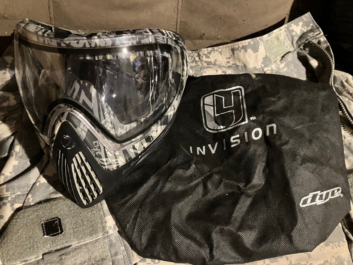 Excellent condition paintball equipment including markers