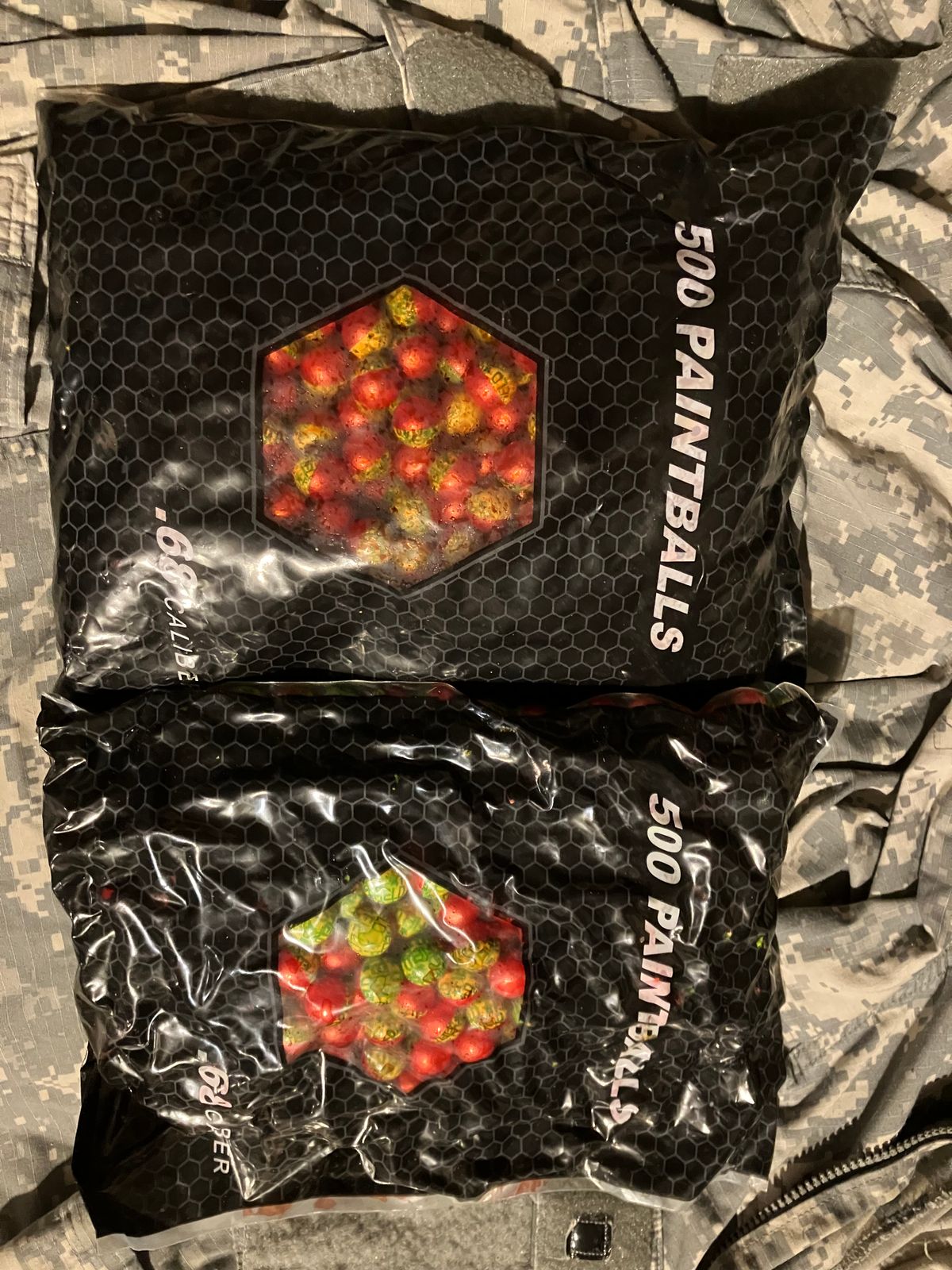 Excellent condition paintball equipment including markers