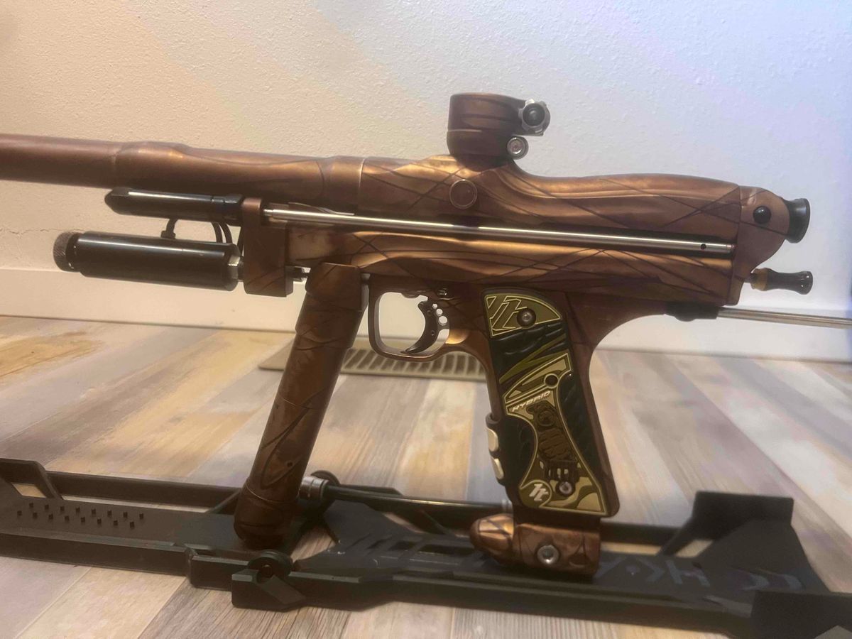 Custom Annodized Orracle Gunfighter Autococker