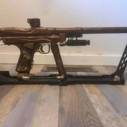 Custom Annodized Orracle Gunfighter Autococker