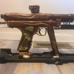 Custom Annodized Orracle Gunfighter Autococker