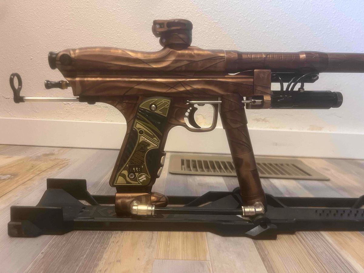 Custom Annodized Orracle Gunfighter Autococker