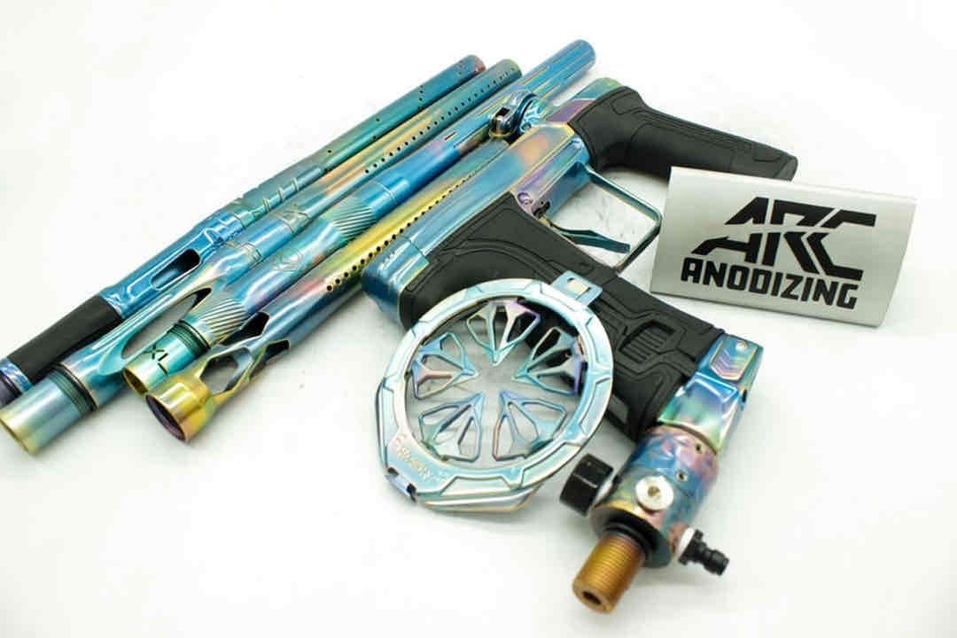 Custom Anno'd CS3 by Arc Anodizing | Paintball Vault