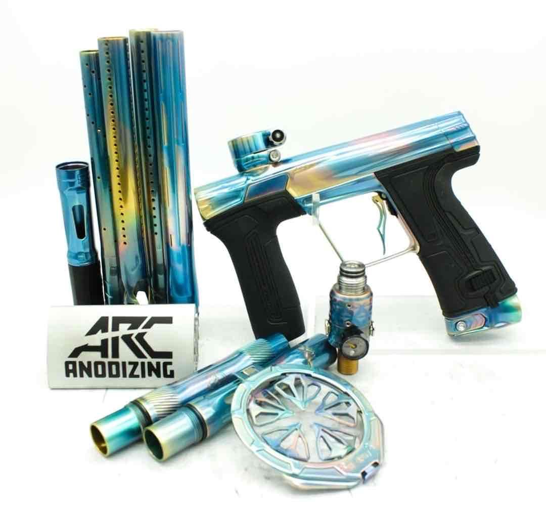 Custom Anno'd CS3 by Arc Anodizing | Paintball Vault