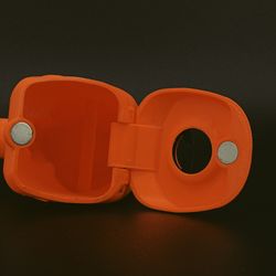 PaintballDNA JOLO Pump Hopper in Construction Orange (brighter than pictured)
