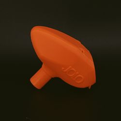 PaintballDNA JOLO Pump Hopper in Construction Orange (brighter than pictured)