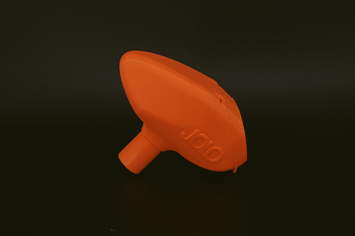 PaintballDNA JOLO Pump Hopper in Construction Orange (brighter than pictured)