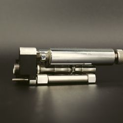 Full Chrome/SS 2k Autococker Front Block: Shocktech FGP + Bomb, SMC SS Ram, ANS SS LPC