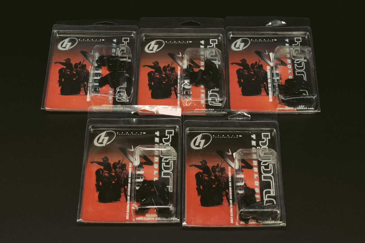 BNIB Hybrid Gloss Black Cash Money Intimidator Gen1-4 Eye Covers