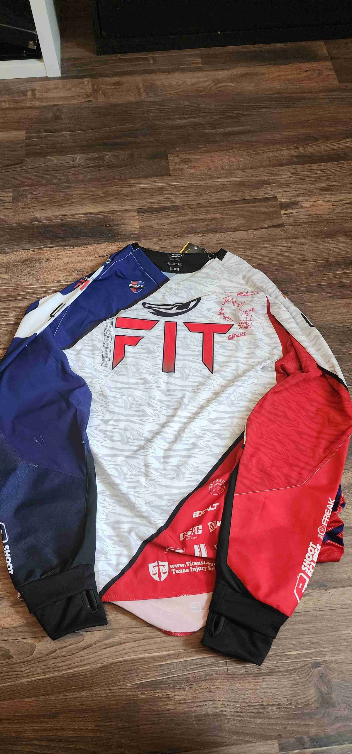 PBFit Luchau Jersey. '24 NXL game worn / team signed