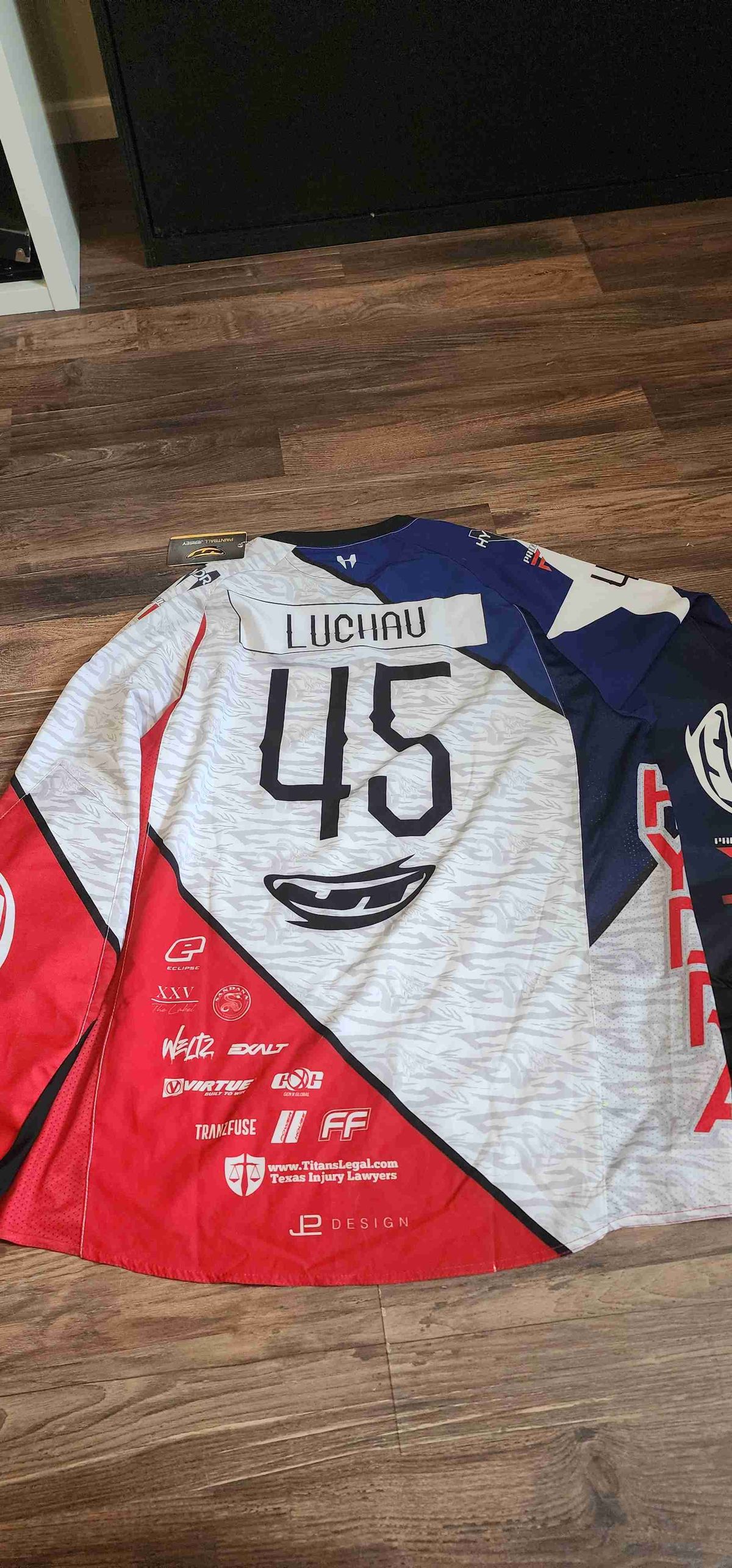 PBFit Luchau Jersey. '24 NXL game worn / team signed