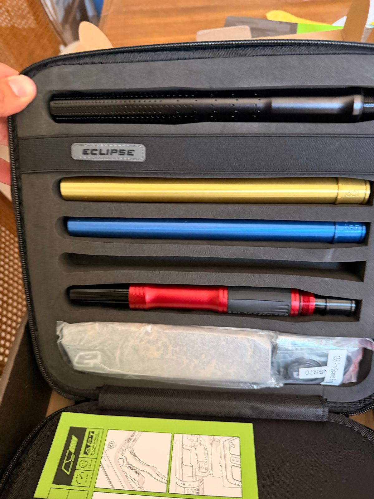 Brand New - Planet Eclipse CS3 Pro - Black/Red