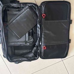 Vulcano Gear bag “Fire 2.0 Expand Backpack - Red/Gray”