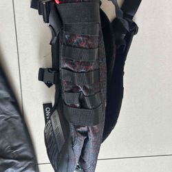 Vulcano Gear bag “Fire 2.0 Expand Backpack - Red/Gray”