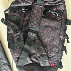 Vulcano Gear bag “Fire 2.0 Expand Backpack - Red/Gray”