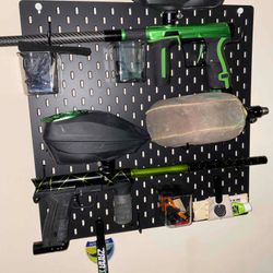 My markers and tank set up