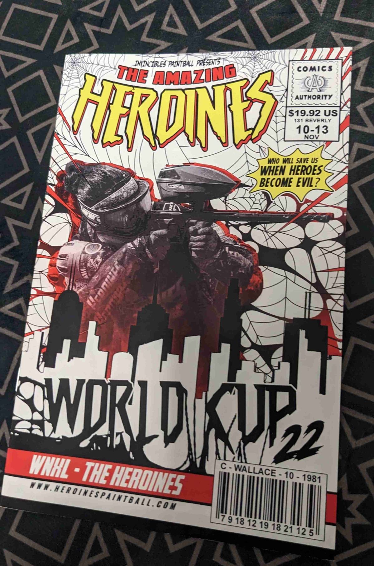 Heroines Signed Comic Book