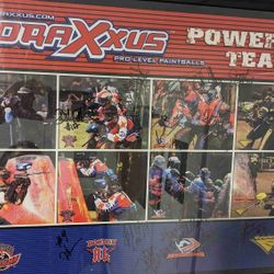 Draxxus Partially Signed Poster