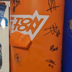 Ton Ton signed mini can bunker 