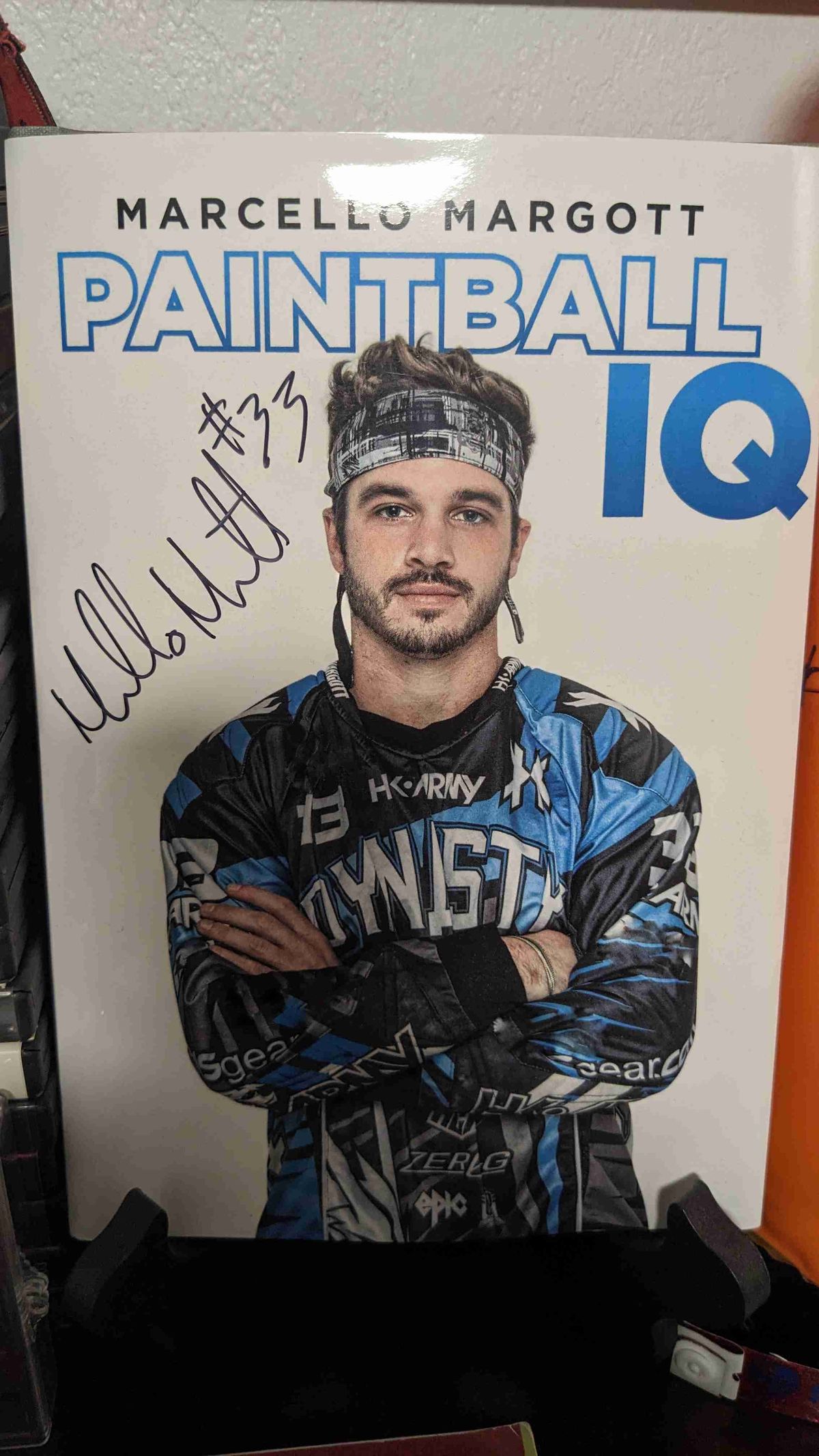 Paintball IQ Signed Book