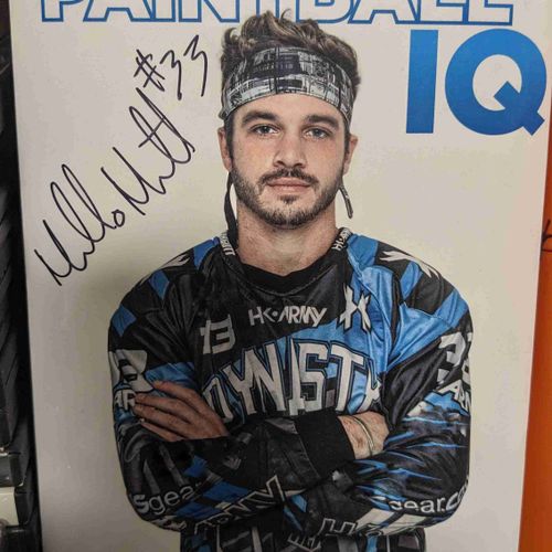 Paintball IQ Signed Book