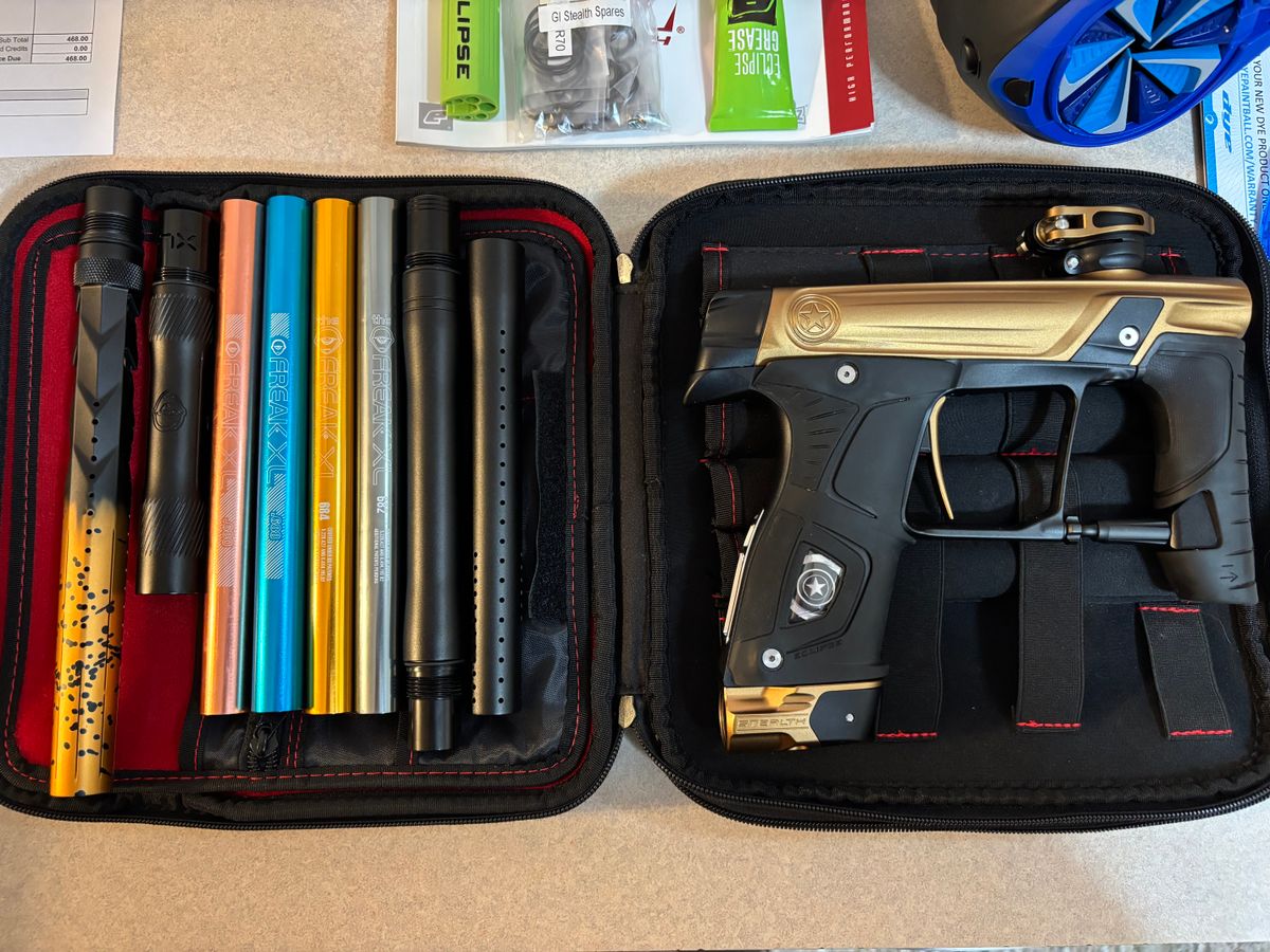 Planet Eclipse Gtek 160R GI Sports Stealth Paintball Marker