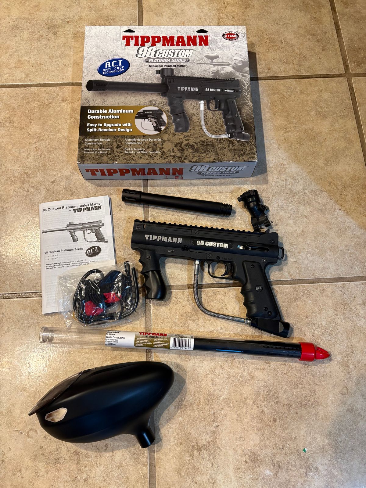 Tippmann 98 Custom Platinum Series Marker