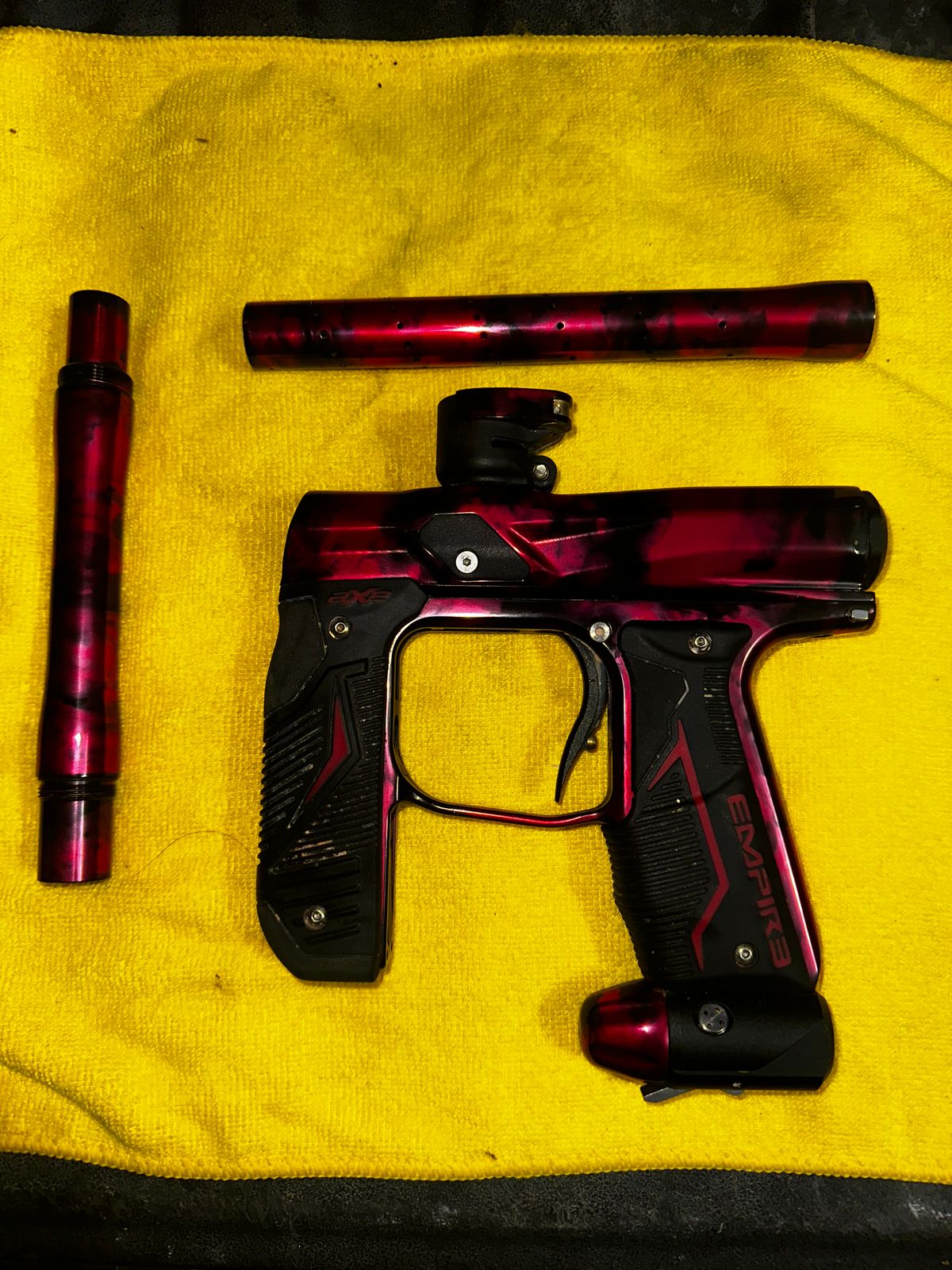 Empire Axe 2.0 Polished Acid Wash Red