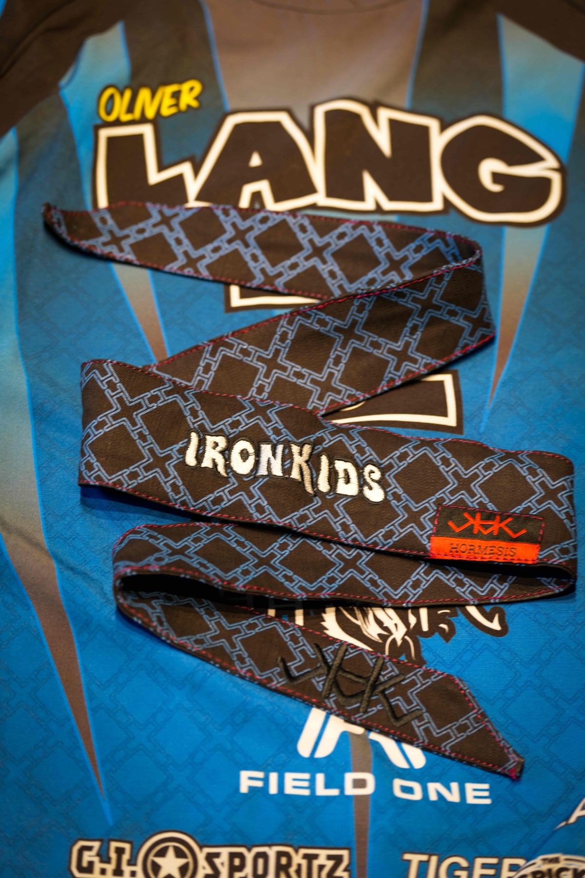 1 of 7 IronKids prototype Hormesis band