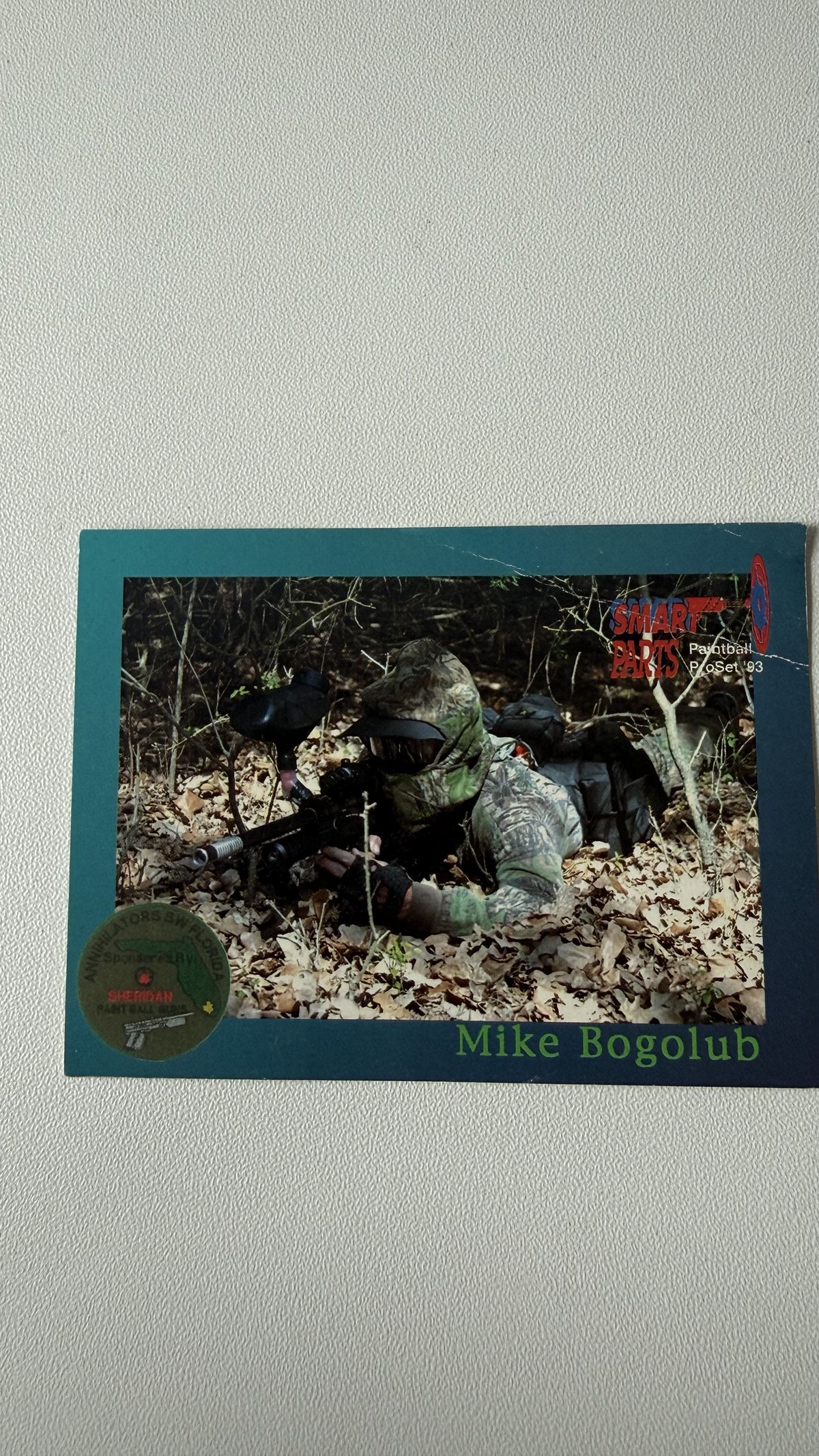 '93 Paintball ProSet Trading Cards