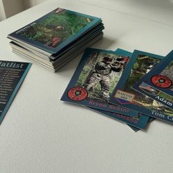 '93 Paintball ProSet Trading Cards