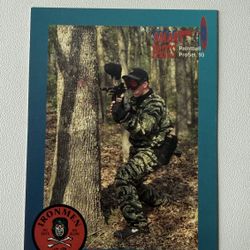'93 Paintball ProSet Trading Cards