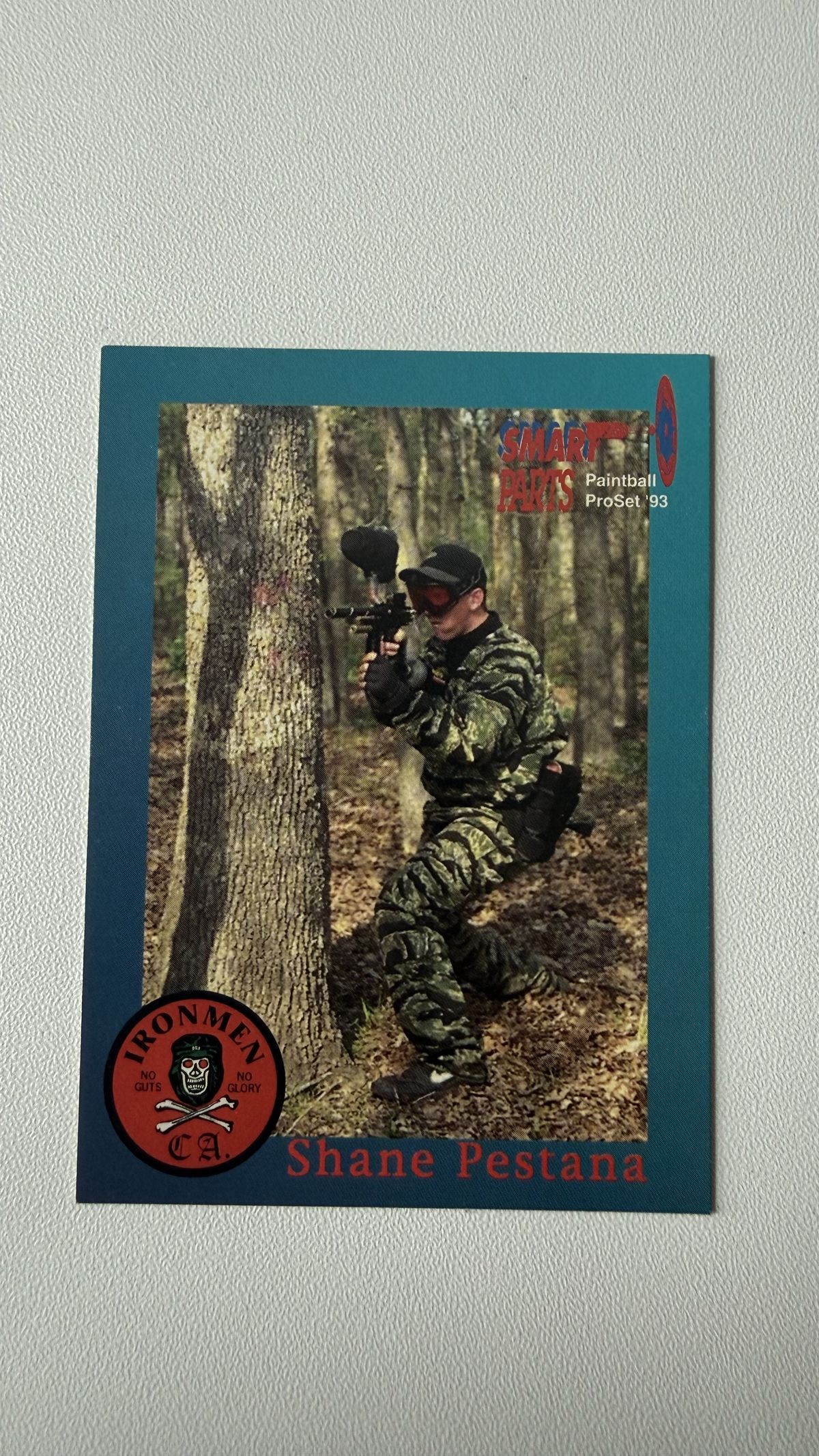 '93 Paintball ProSet Trading Cards