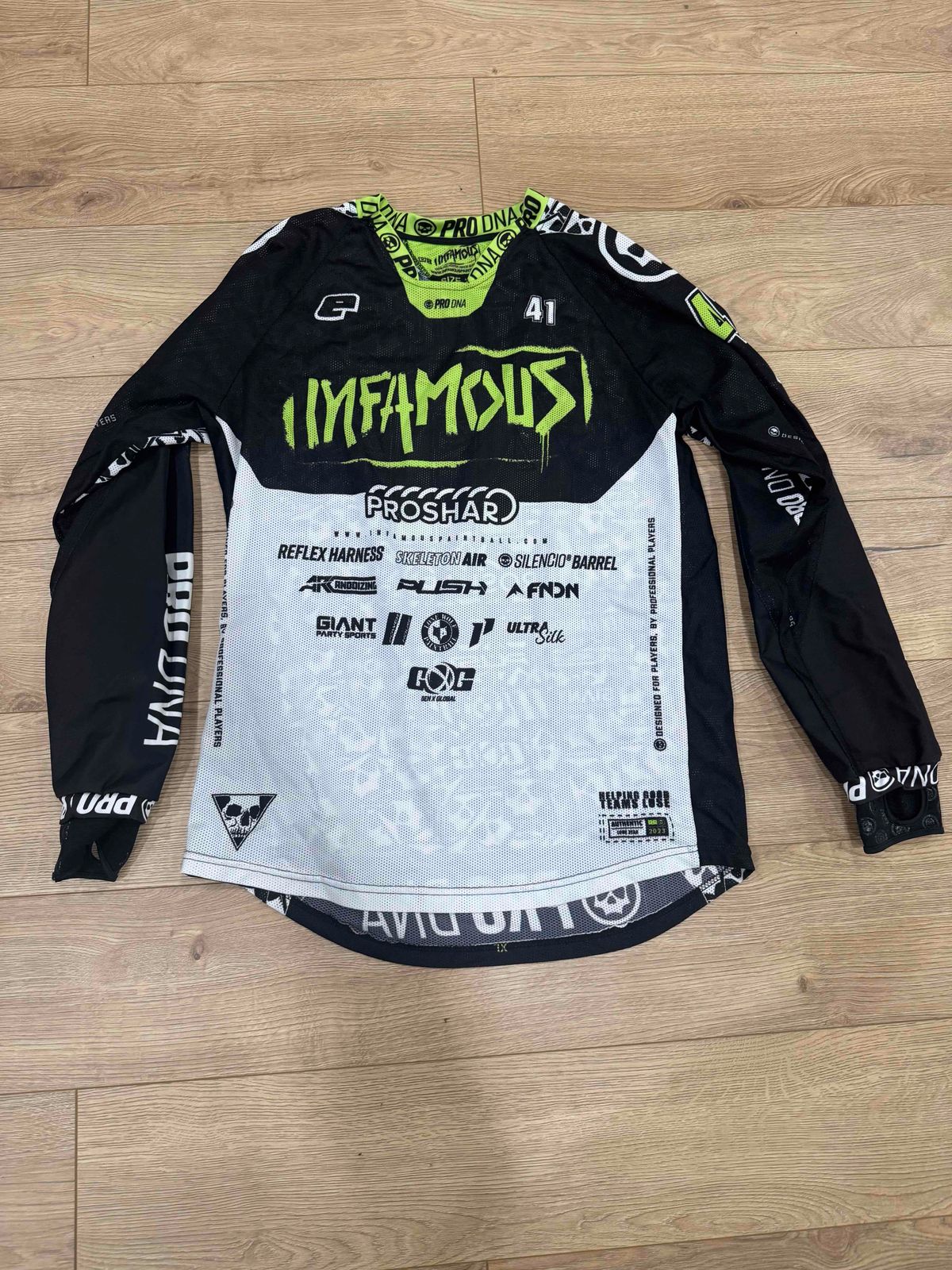 2023 Dallas NXL Infamous Jersey 