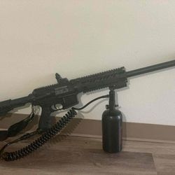 Custom barrette sniper tippman marker