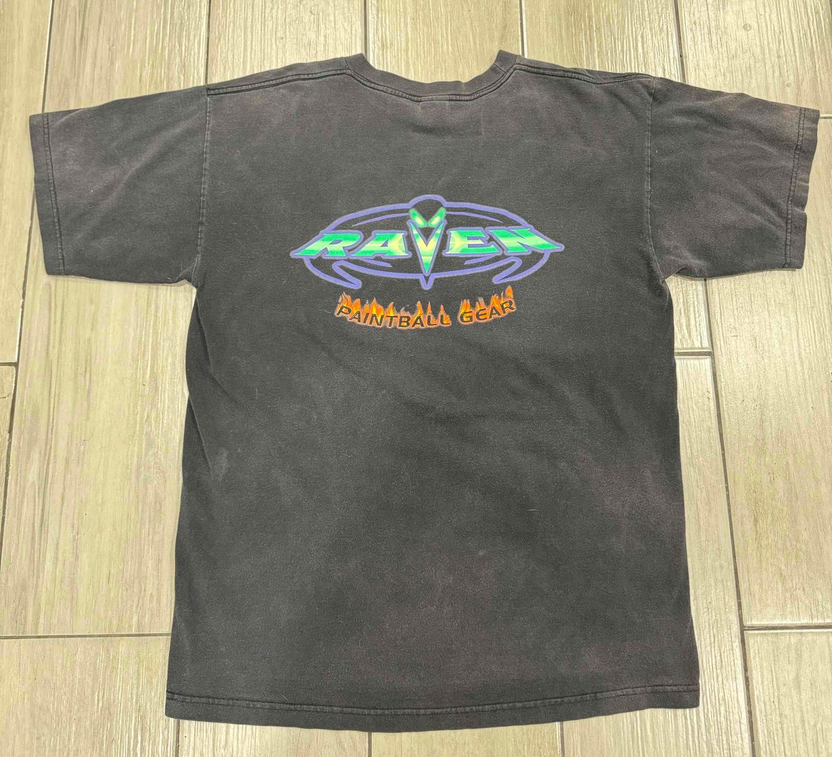 Vintage raven paintball shirt