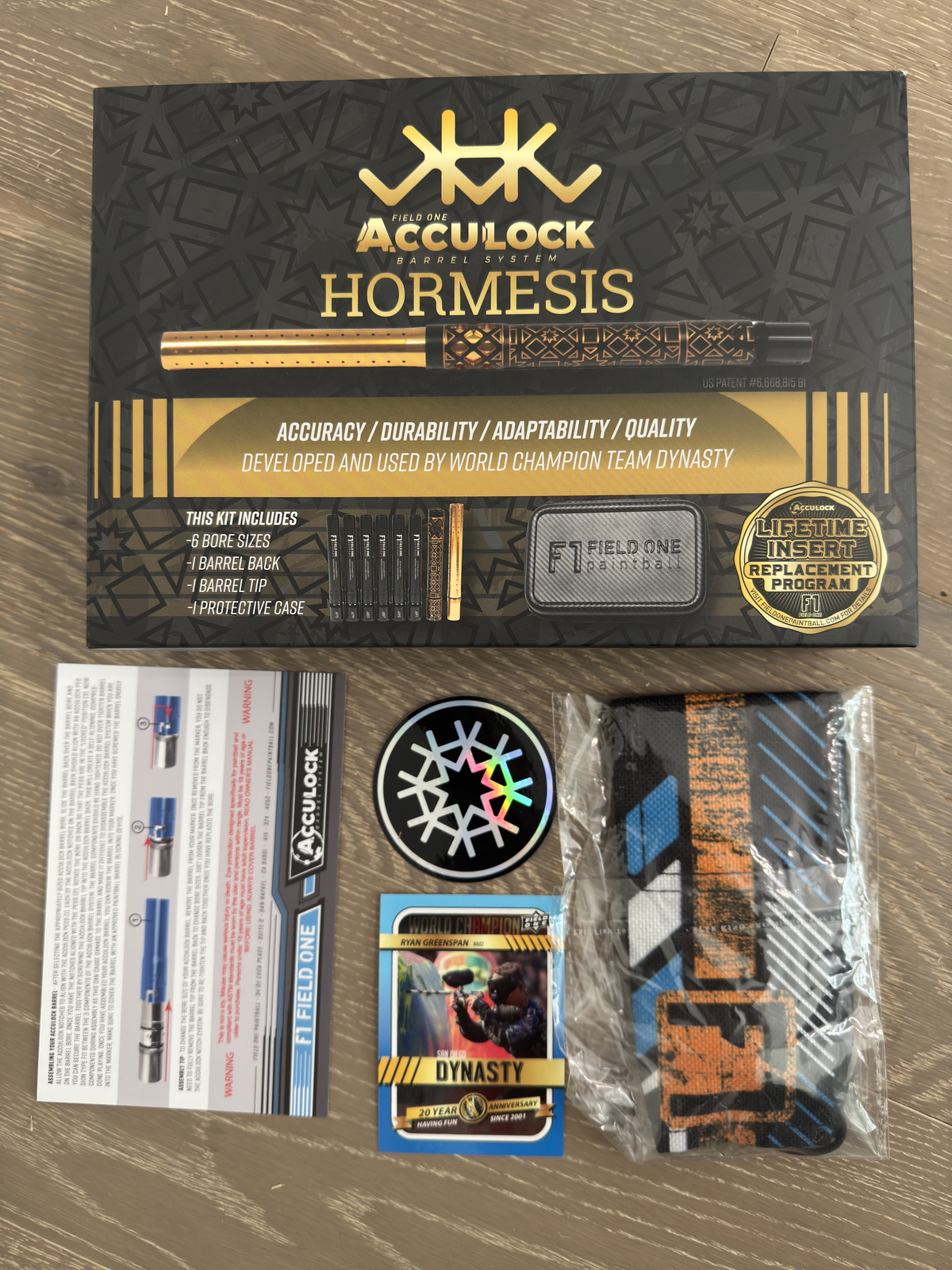 Field One Acculock Hormesis (Silver) 34/70