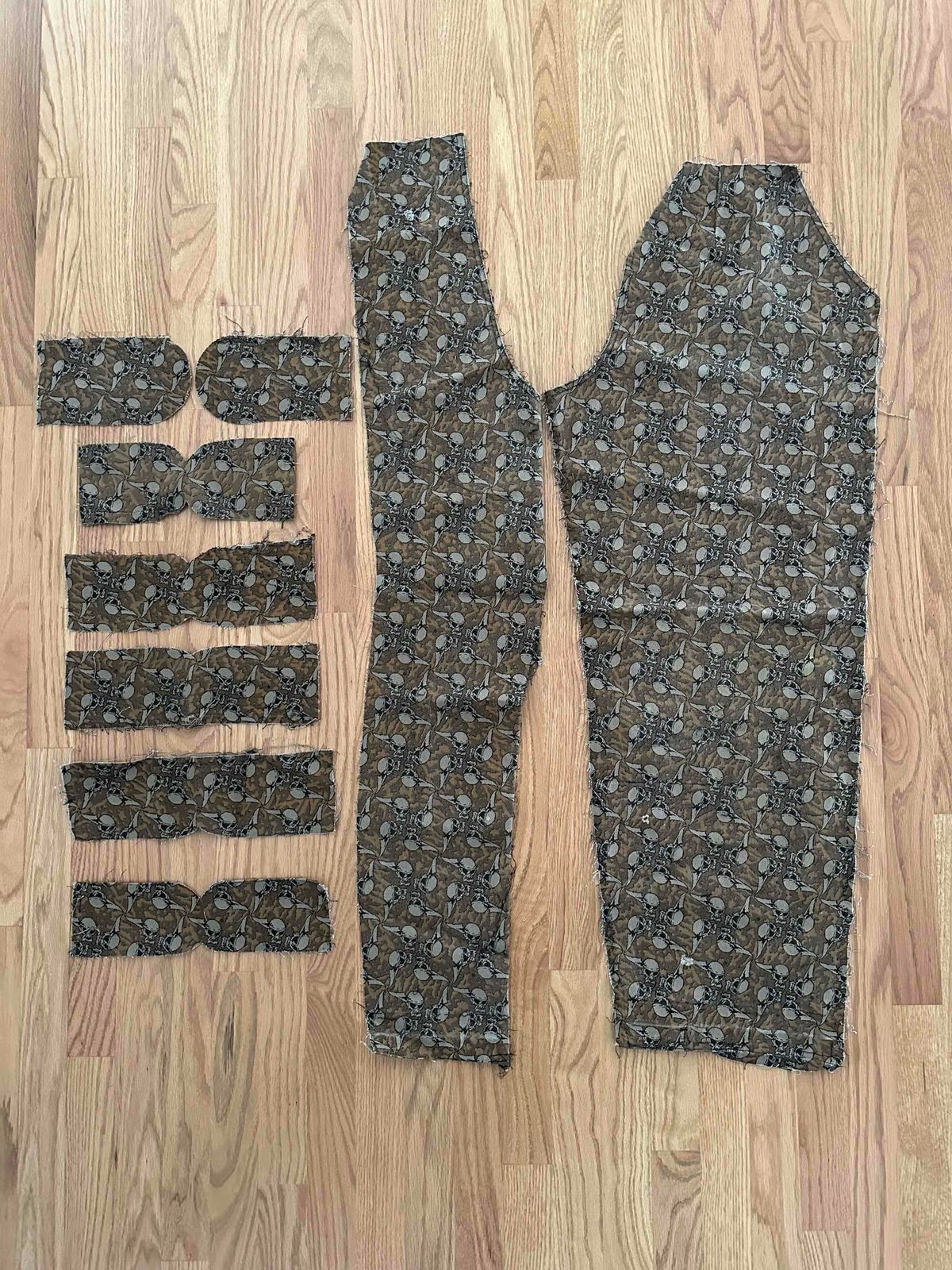 Brown Venomwear Material from Pre-2004 Demin Pants