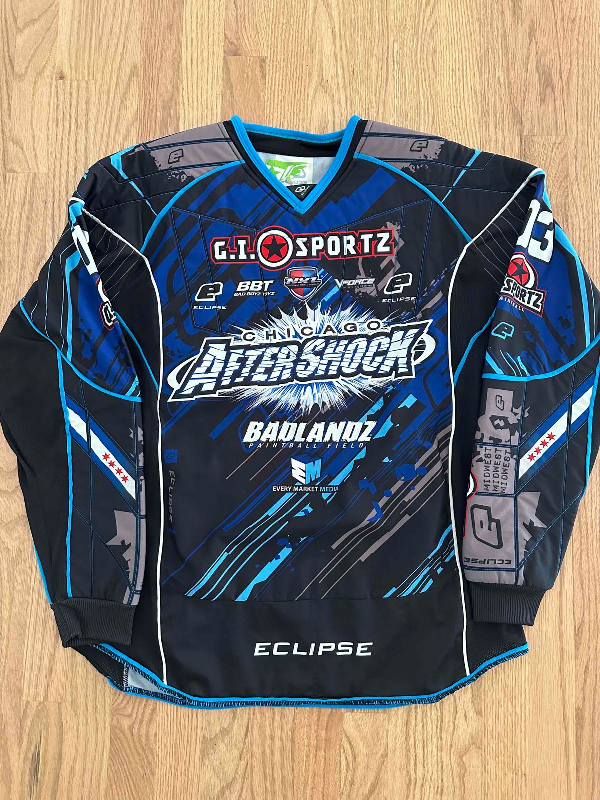 2016 Chicago Aftershock Jersey