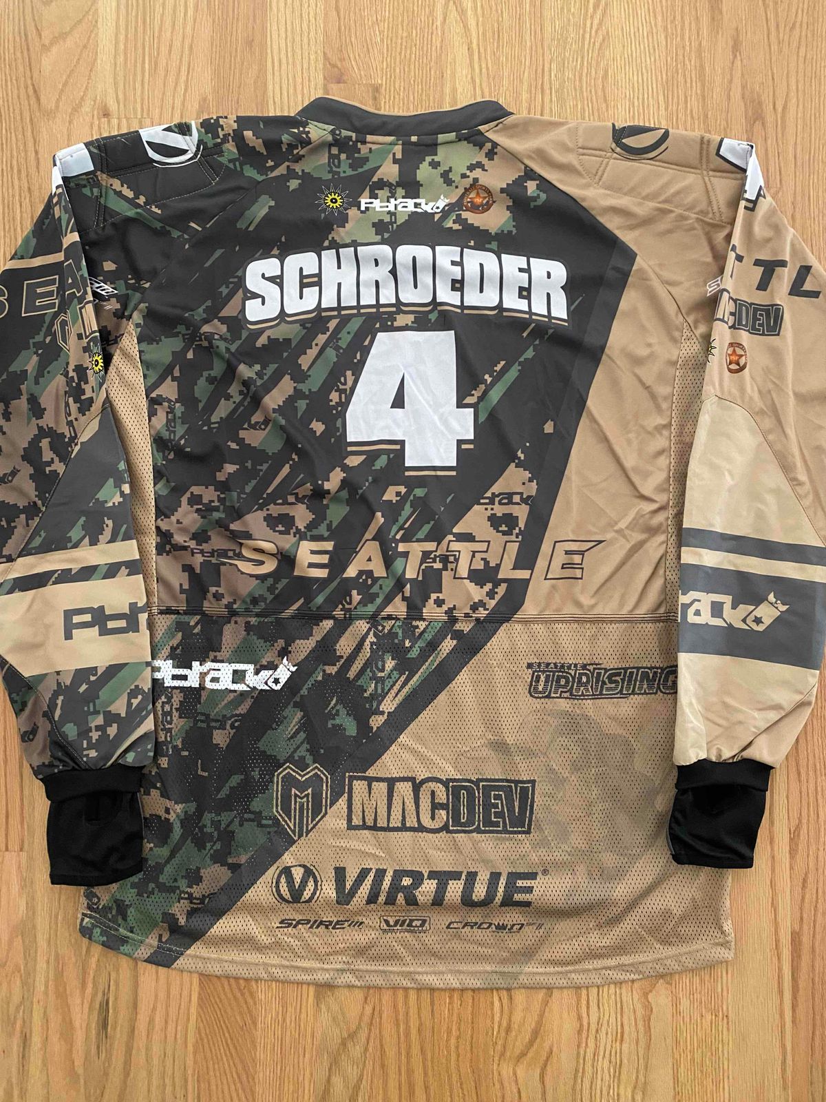 Nate Schroeder Uprising Jersey