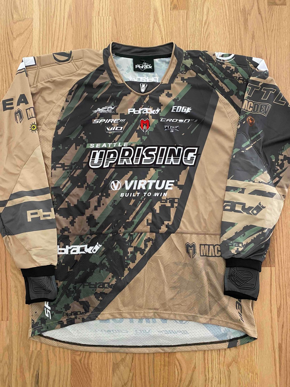 Nate Schroeder Uprising Jersey