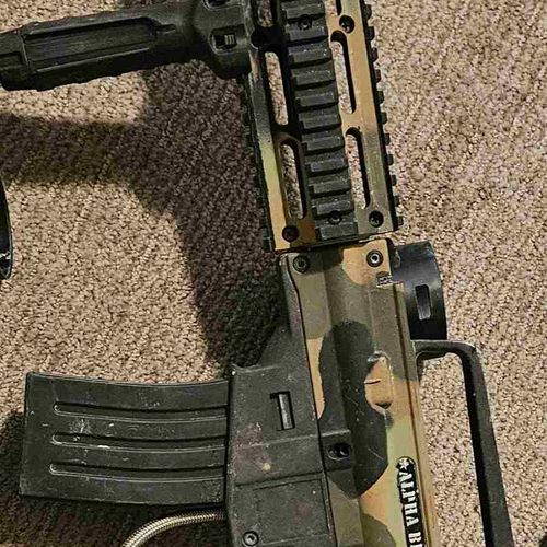 Paintball gun and accessories 