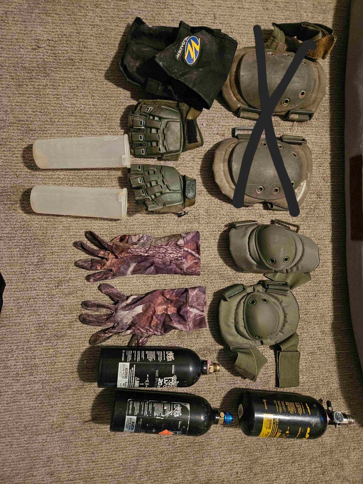 Assortment of gear