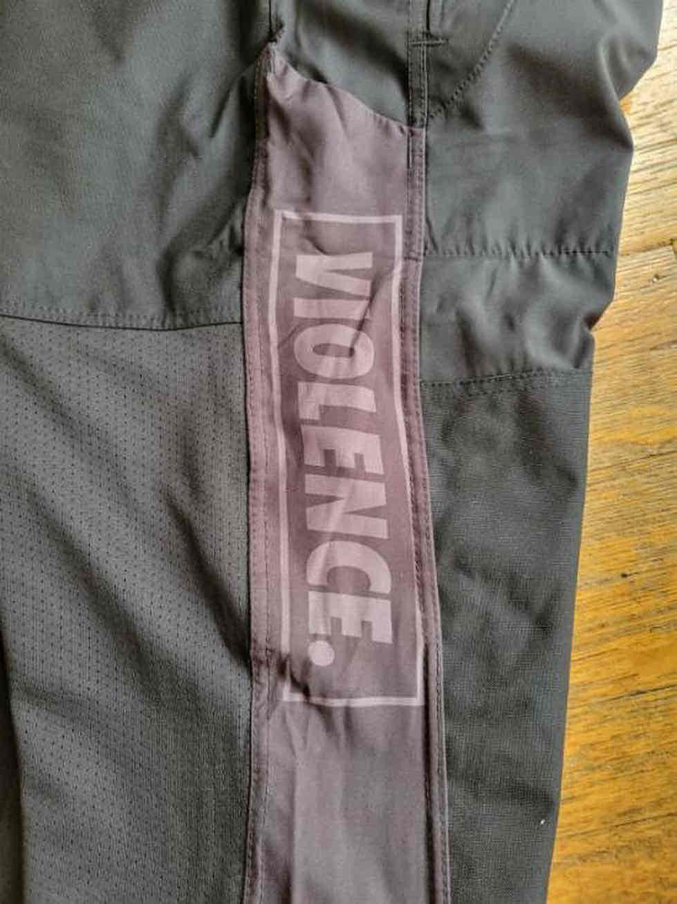 Violence pants. 