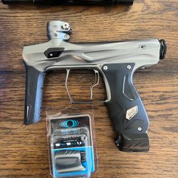Shocker Amp with upgraded lever ASA and matching pewter color Infamous Deuce trigger 