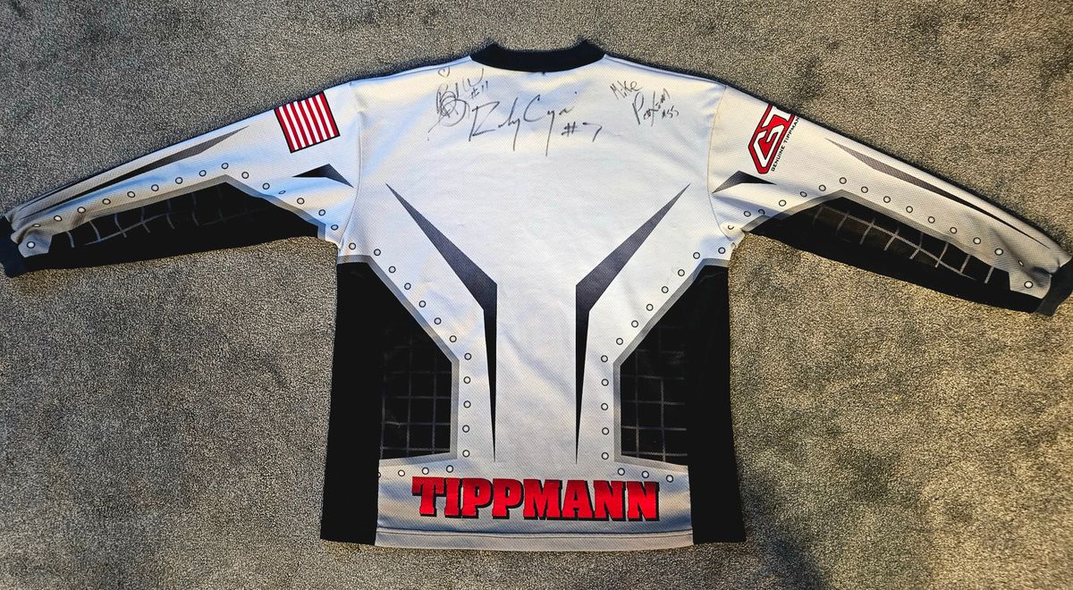 Tippmann Jersey - Team Autographed - Mike Paxson, Rocky Cagnoni
