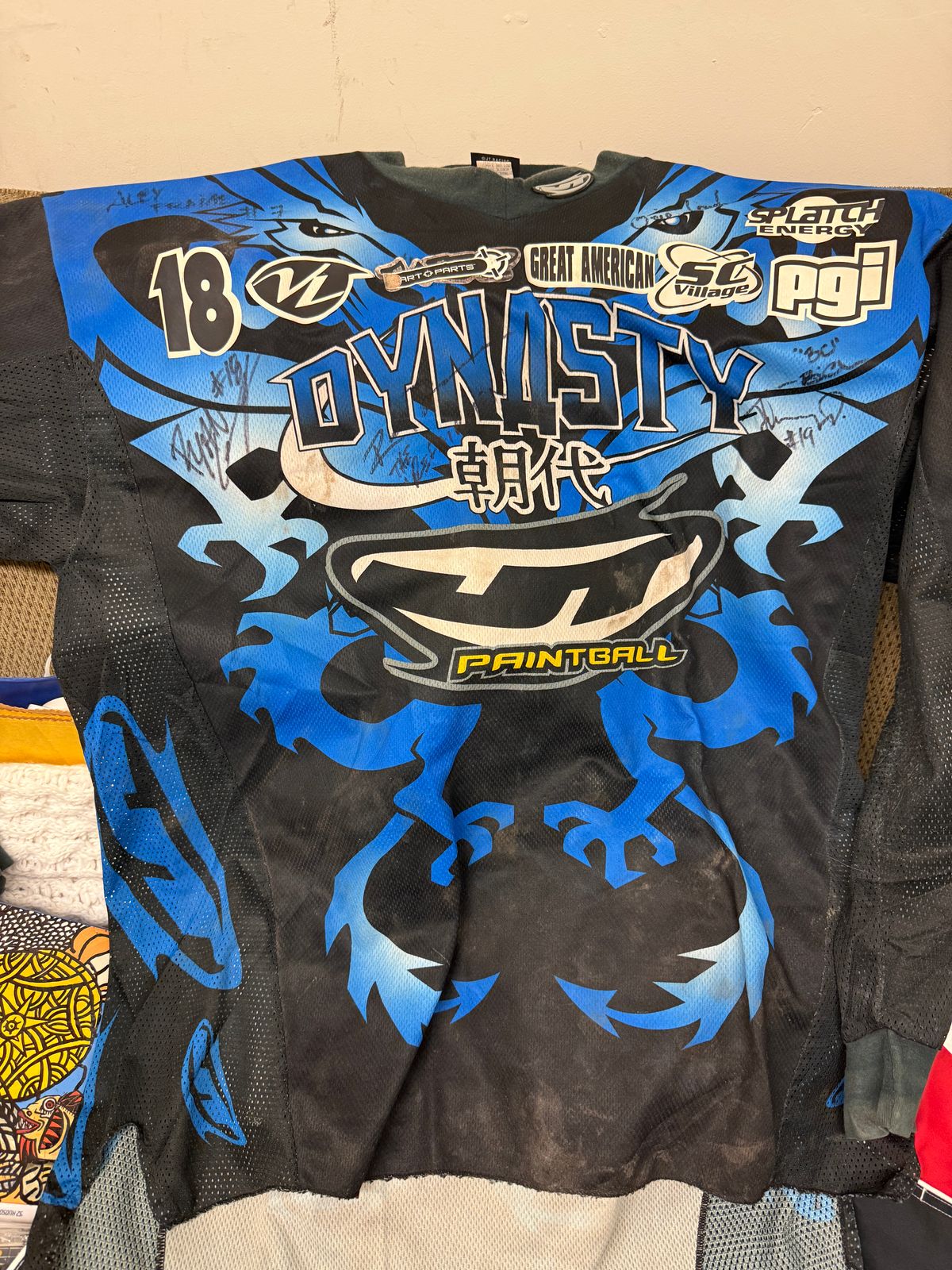 Size 2X Dynasty signed Jersey